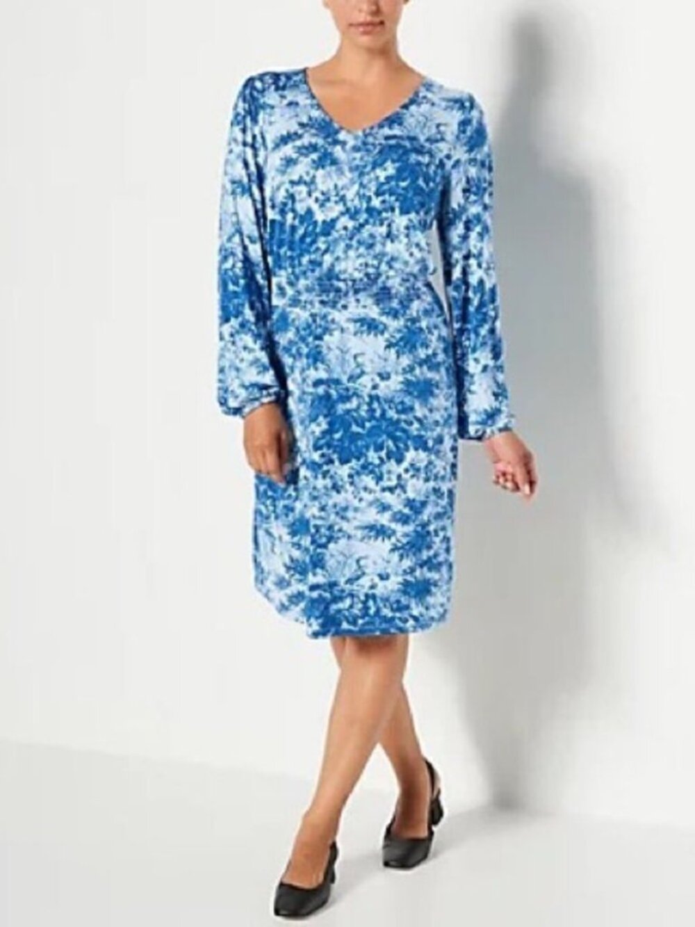 Jason Wu  Smocked Printed Dress